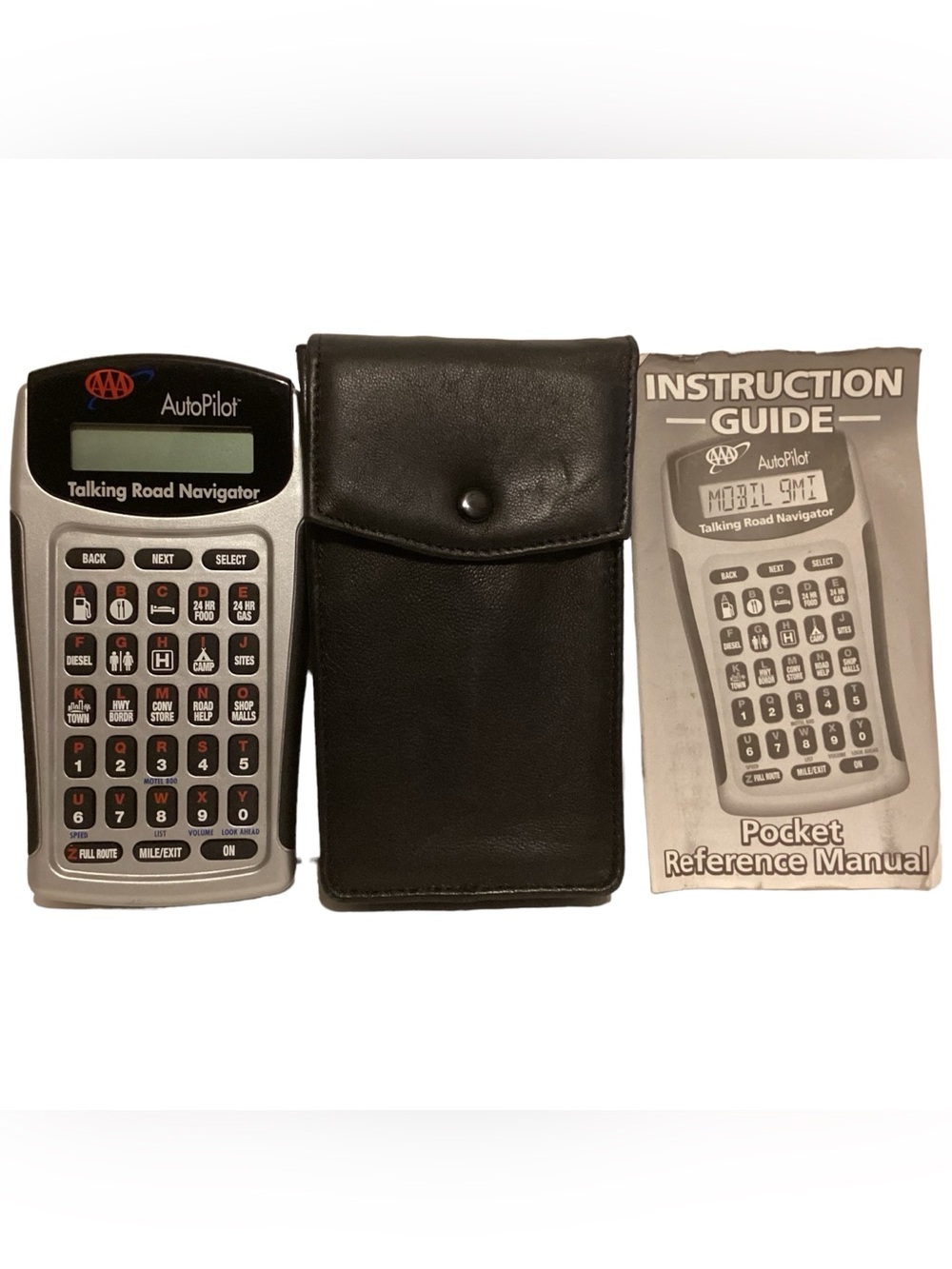 AAA AutoPilot Talking GPS Directions Road Navigator W/ Sleeve
